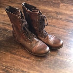 Candie’s Brown Combat Boots Size 9